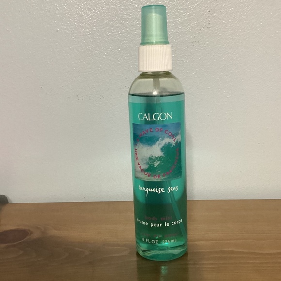 Coty Calgon Turquoise Seas Cool A Wave of Cool Body Mist - Picture 1 of 3